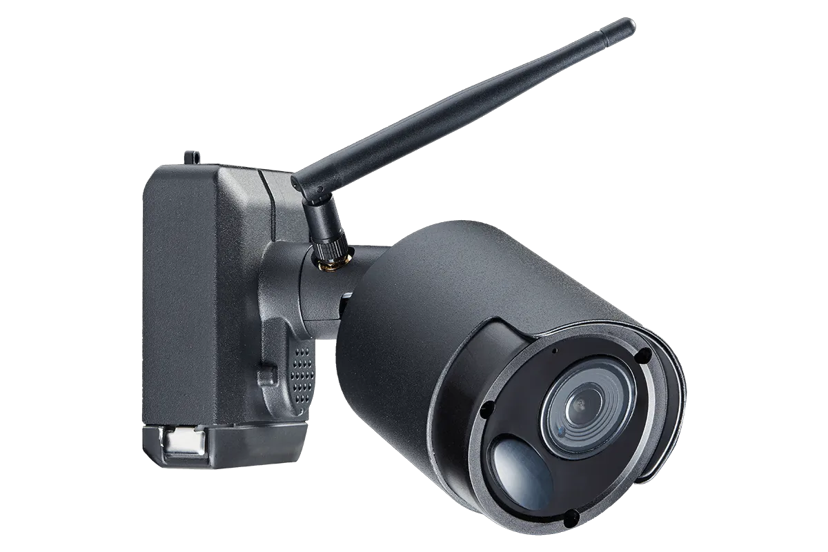1080p Wire Free Camera System with Two Battery Powered Metal Cameras, 65ft Night Vision, Two-Way Audio, and a 1TB Hard Drive