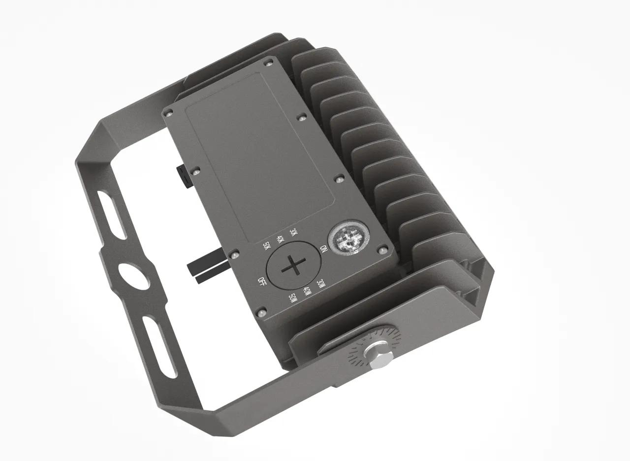 15W / 20W / 30W LED Power & Color Selectable Knuckle Mount Floodlight