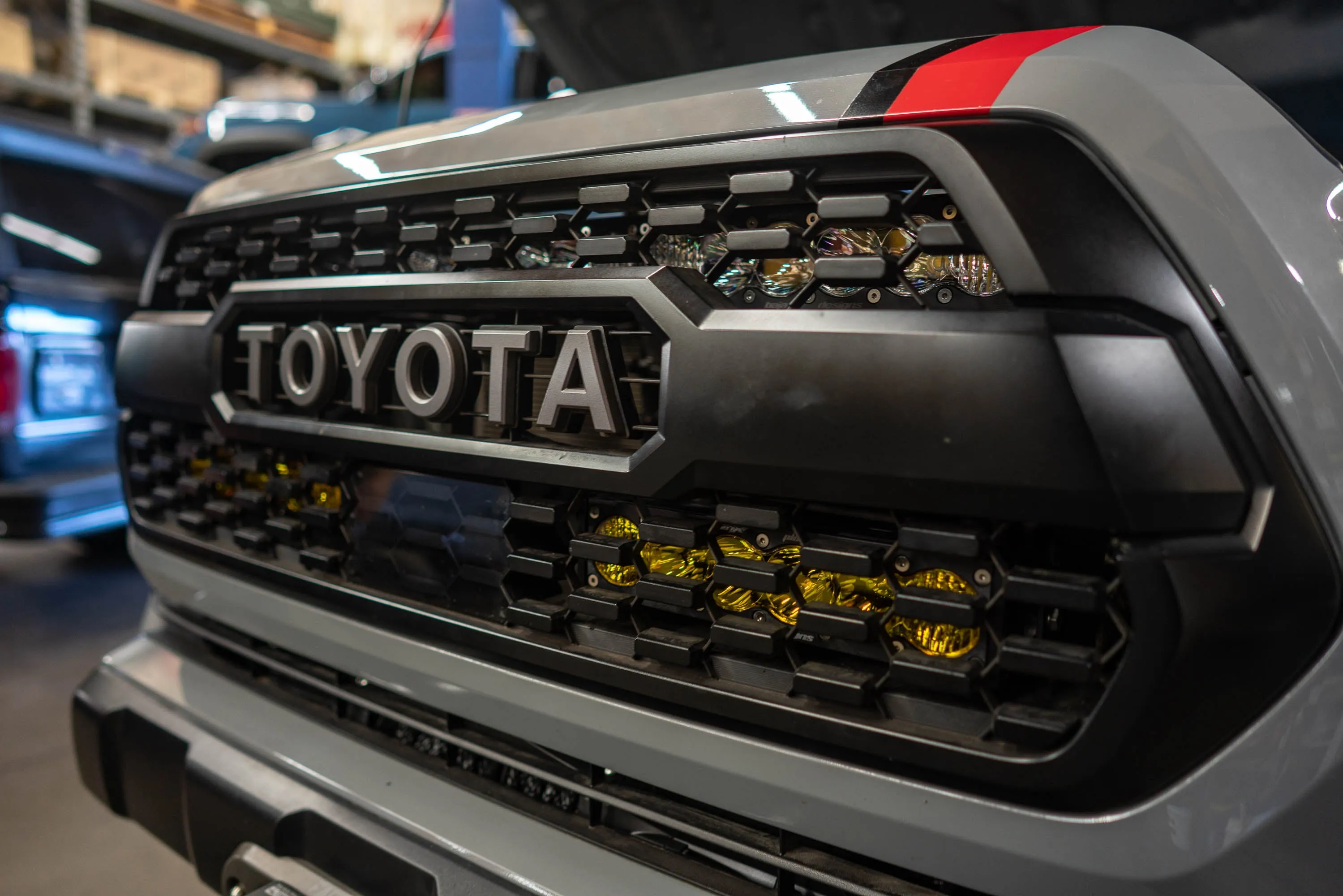 '16-23 Toyota Tacoma SDHQ Built BTG Dual 10" Light Bar Mount