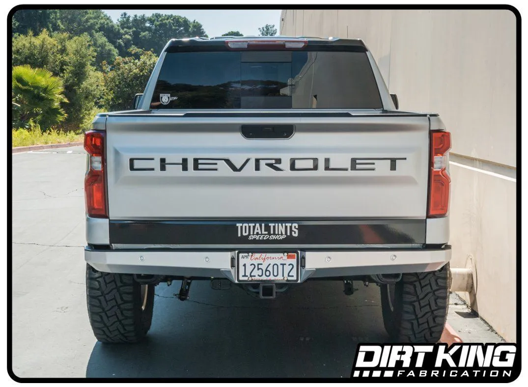 '19-23 Chevy/GMC 1500 Plate Rear Bumper