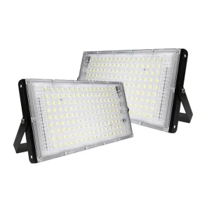 2 Piece LED Solar Floodlight – Bright Outdoor Security Lighting