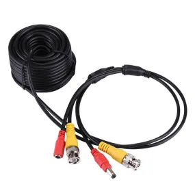 20M Bnc Cable Video   Dc Power Cctv Cable - 20M Bnc