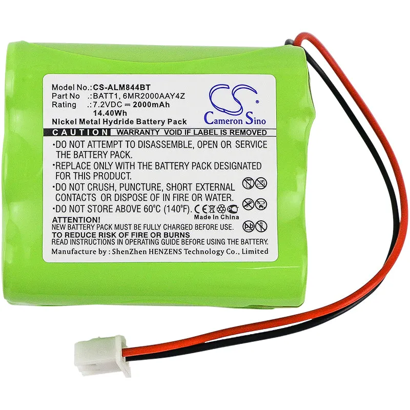 2Gig Go Control panels Alarm Replacement Battery
