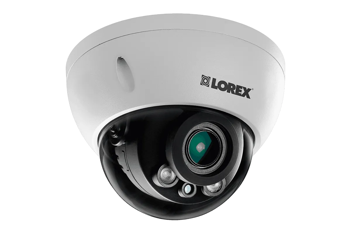 2K Resolution IP Camera System with Monitor and 2 Domes