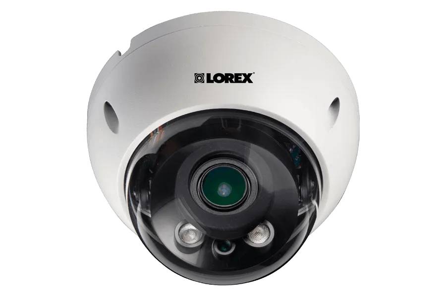 2K Resolution IP Camera System with Monitor and 2 Domes