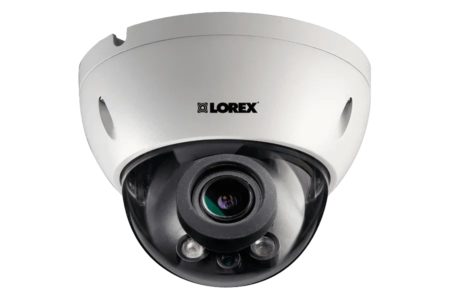 2K Resolution IP Camera System with Monitor and 2 Domes