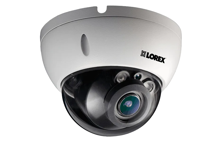 2K Resolution IP Camera System with Monitor and 2 Domes
