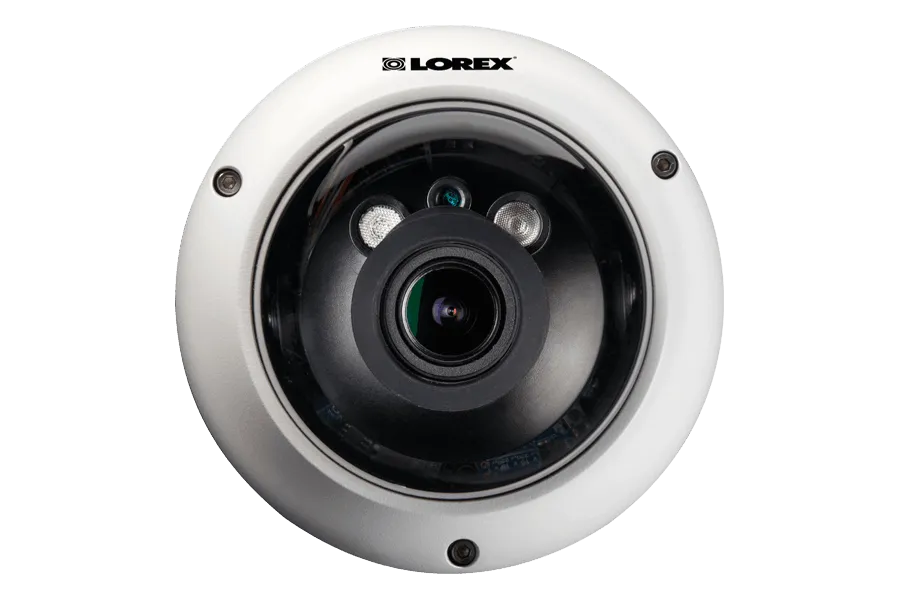 2K Resolution IP Camera System with Monitor and 2 Domes