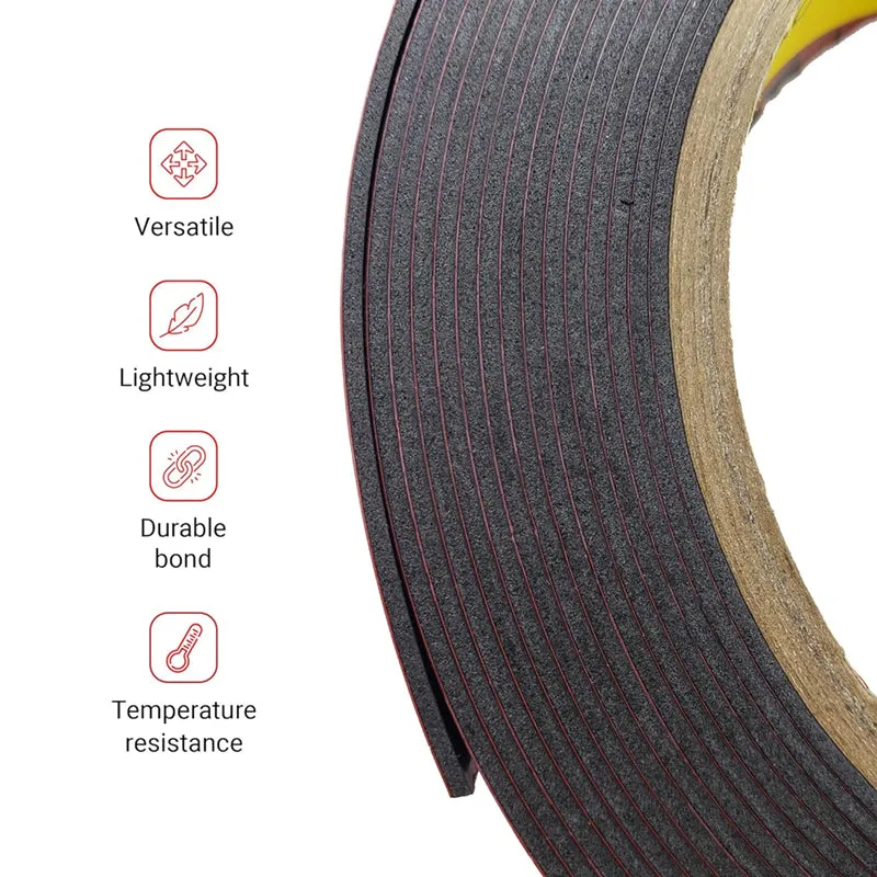 2Packs 16.5ftx0.8in VHB Double Sided Tape, Super Strong Adhesion