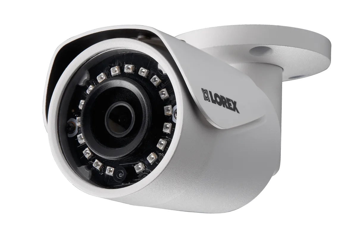 3 Megapixel HD Security Cameras with Long Range Night Vision  (4-Pack)