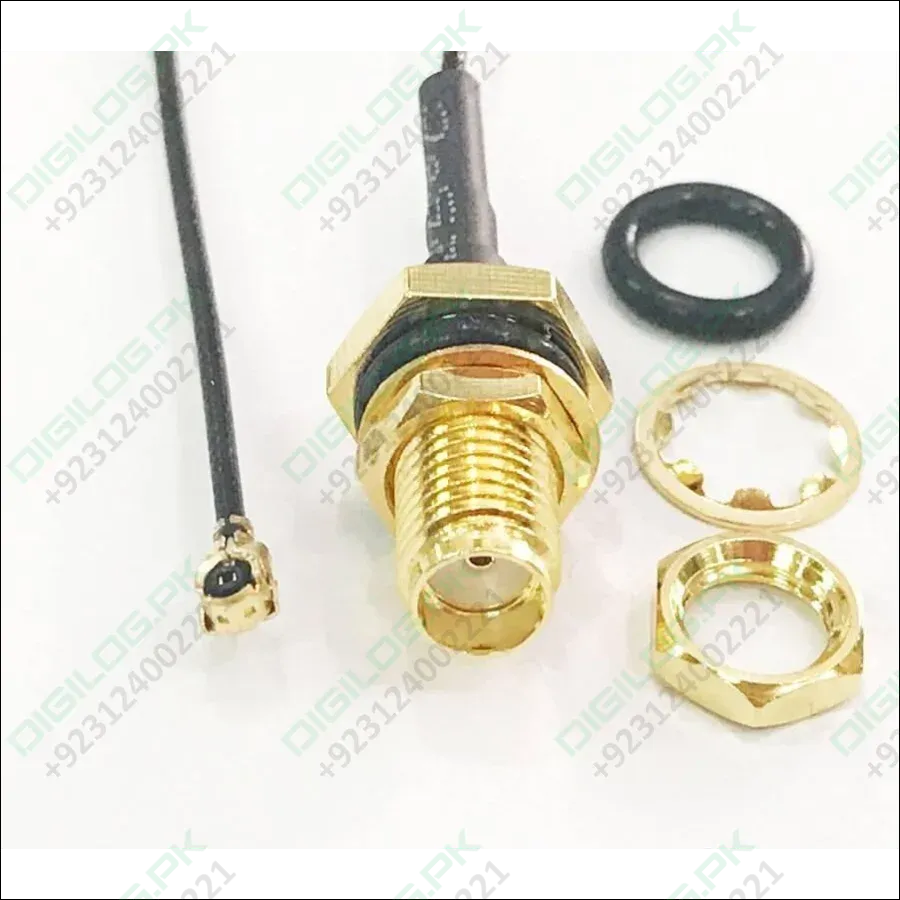 30mm Length For 2mm Size 1st Generation Ipex To Sma Female Antenna Connector