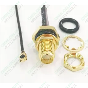 30mm Length For 2mm Size 1st Generation Ipex To Sma Female Antenna Connector