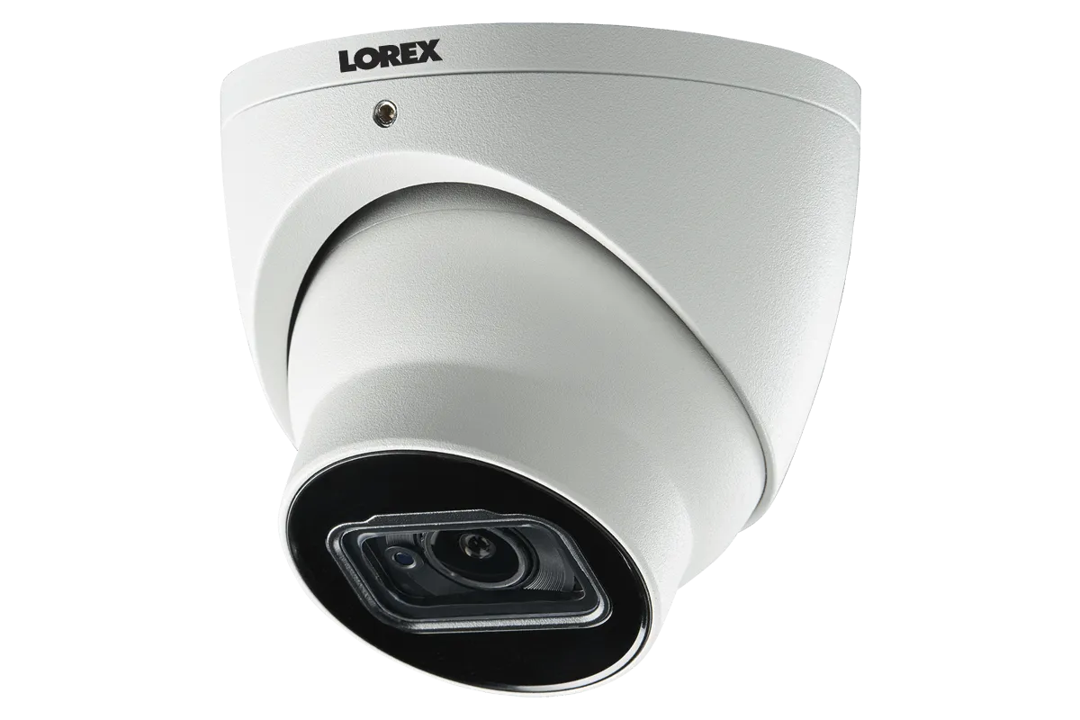 4K Ultra HD Resolution 8MP Outdoor Dome Camera with 150 Night Vision (4-Pack)