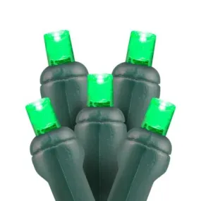 5mm 100L LED Christmas Lights Green