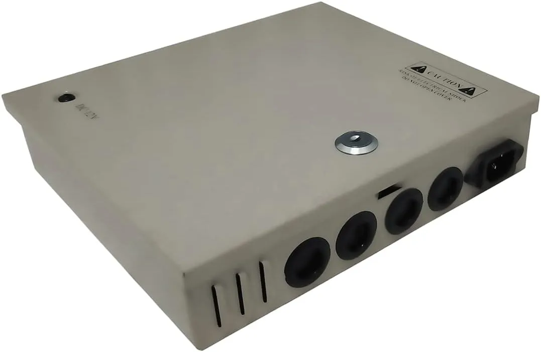9 Channel/Port DC 12V 10A CCTV Power Supply