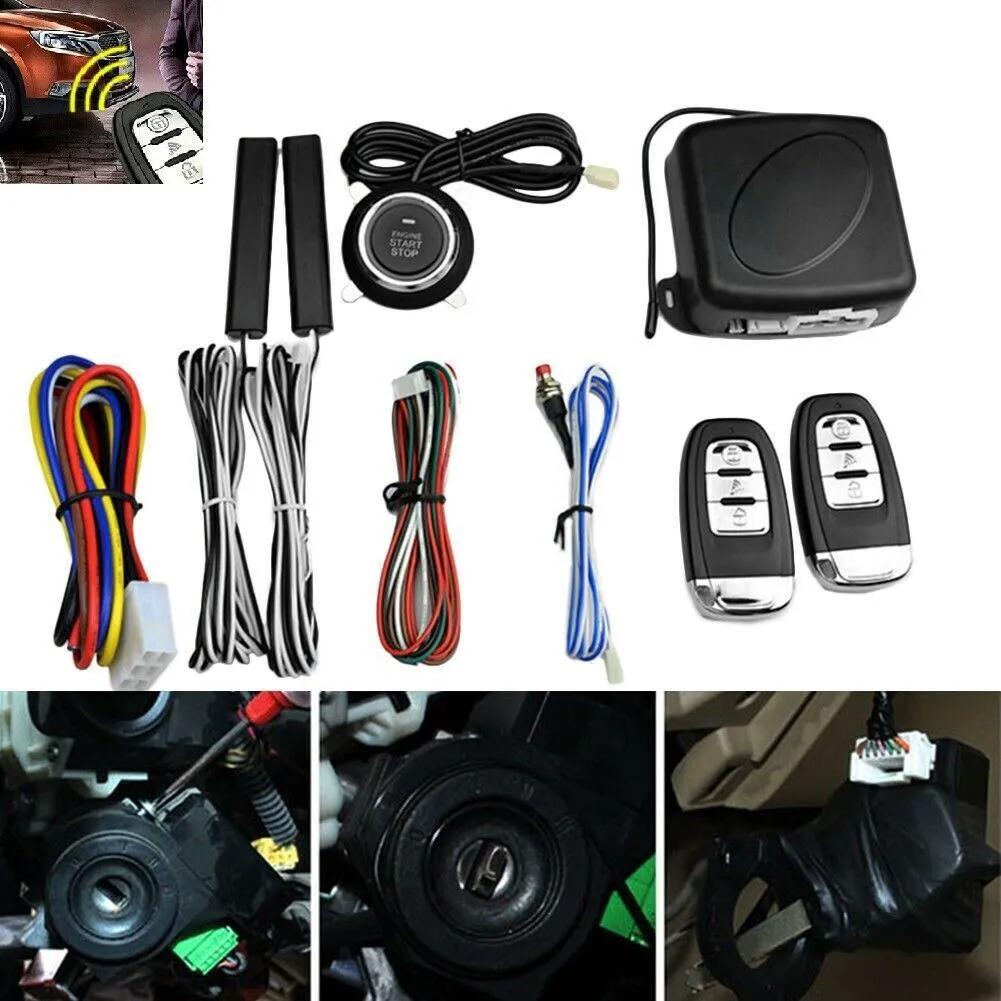 9 in 1 Start Push Button Remote Starter Keyless Entry Car SUV