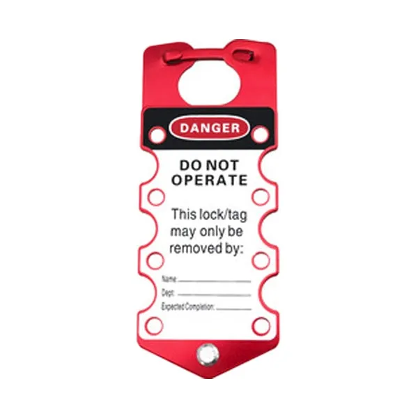 Abus - 18024 - Aluminum Labeled Hasp (18024)