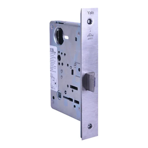 Accentra (Formerly Yale) - 8801FL  - Mortise Lock Body - Passage - 626 - Satin Chrome - Body Only - Grade 1