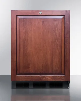 Accucold 24" Wide Built-In All-Refrigerator with Integrated Door Frame ADA Compliant - FF7LBLKBIIFADA