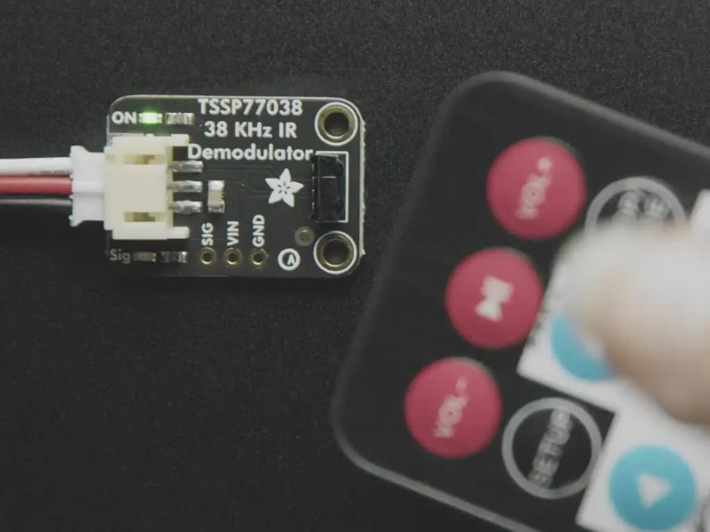 Adafruit TSSP77038 38KHz Infrared IR Demodulator Breakout