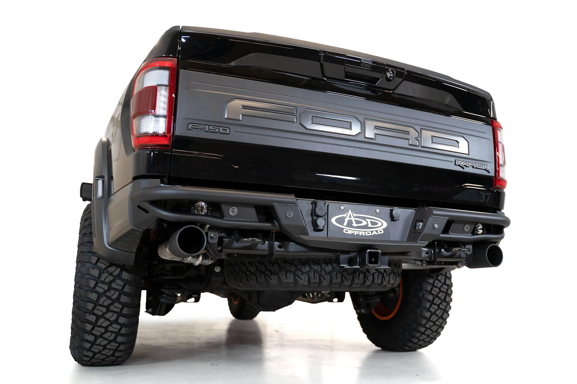 Addictive Desert Designs PRO Bolt-On Rear Bumper - 2021  Ford F-150 Raptor - R218571280103