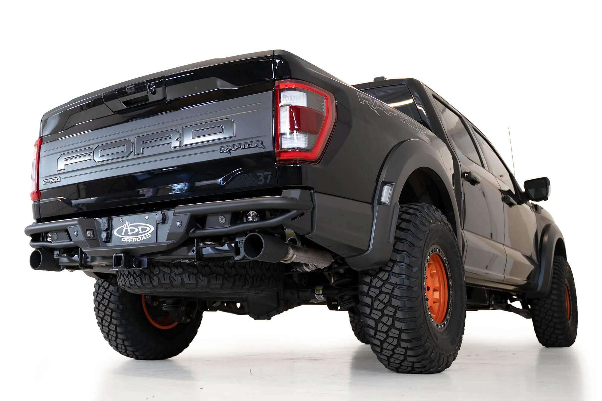Addictive Desert Designs PRO Bolt-On Rear Bumper - 2021  Ford F-150 Raptor - R218571280103