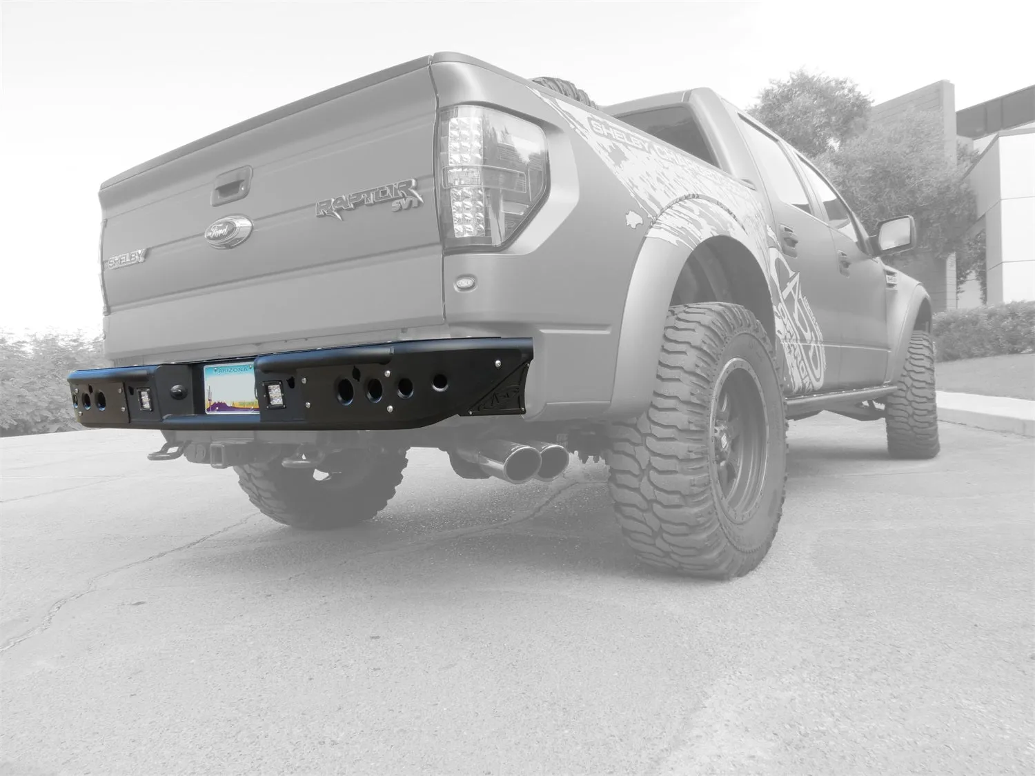 Addictive Desert Designs R012231280103 Venom Rear Bumper