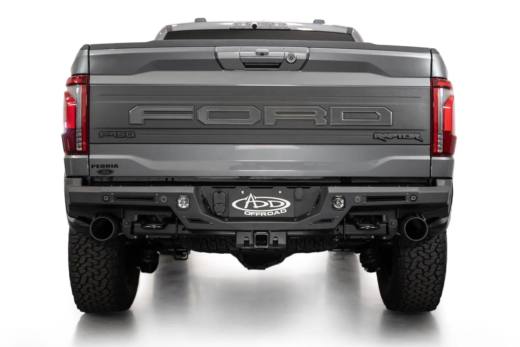Addictive Desert Designs Rock Fighter Rear Bumper - 2021  Ford F-150 Raptor -R210121090103