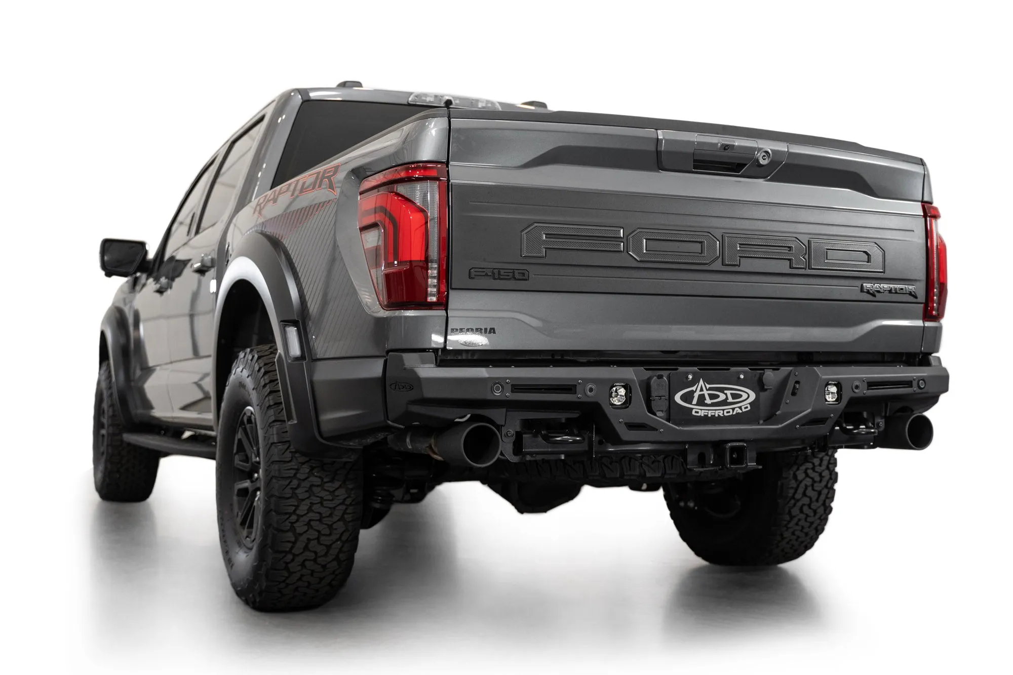 Addictive Desert Designs Rock Fighter Rear Bumper - 2021  Ford F-150 Raptor -R210121090103