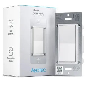 Aeotec ZWA038 illumino On/Off Light Switch (Z-Wave Plus)