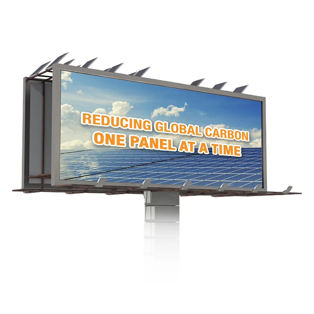ALPHA | Solar Billboard Light | 50 Watt | 6200 Lumens | 3000K-6000K | Yoke Mount | IP67 | 3 Years Warranty