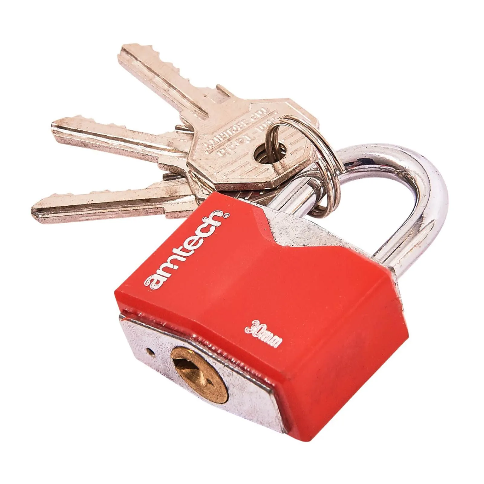 Amtech Chrome Plated Padlock 25mm-60mm