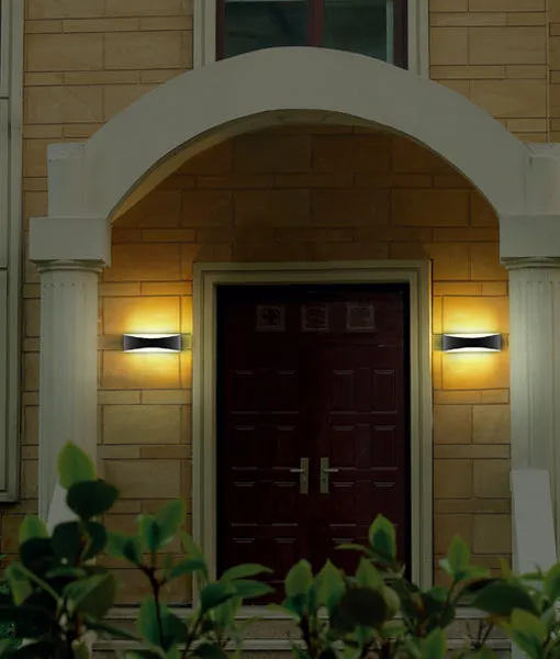 APIS: LED Exterior Surface Mounted  Up/Down Wall Lights IP65