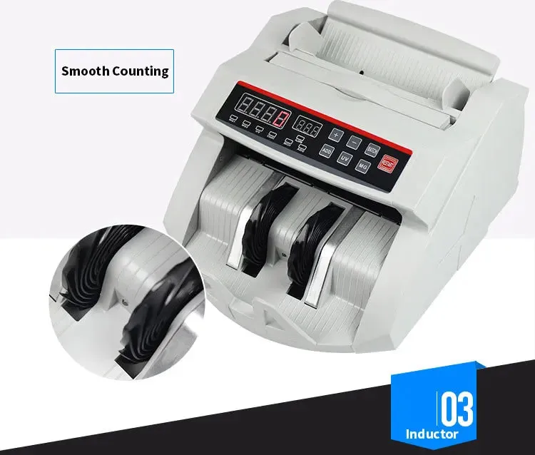Automatic Multi-Currency Money Counter with UV/MG Bill Detection