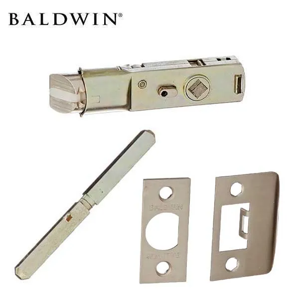 Baldwin Estate - Soho Lever Set - R026 Rose - Optional Finish - Privacy - Grade 2