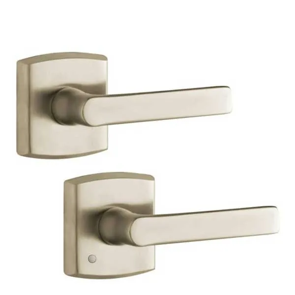 Baldwin Estate - Soho Lever Set - R026 Rose - Optional Finish - Privacy - Grade 2