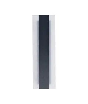 BANDA: LED Tri-CCT Rectangular with Frosted Diffuser Wall Lights IP65