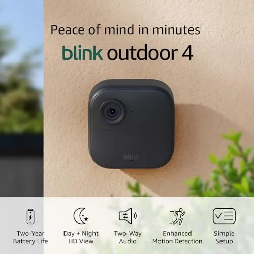 Blink Outdoor 4 Camera System with Mini