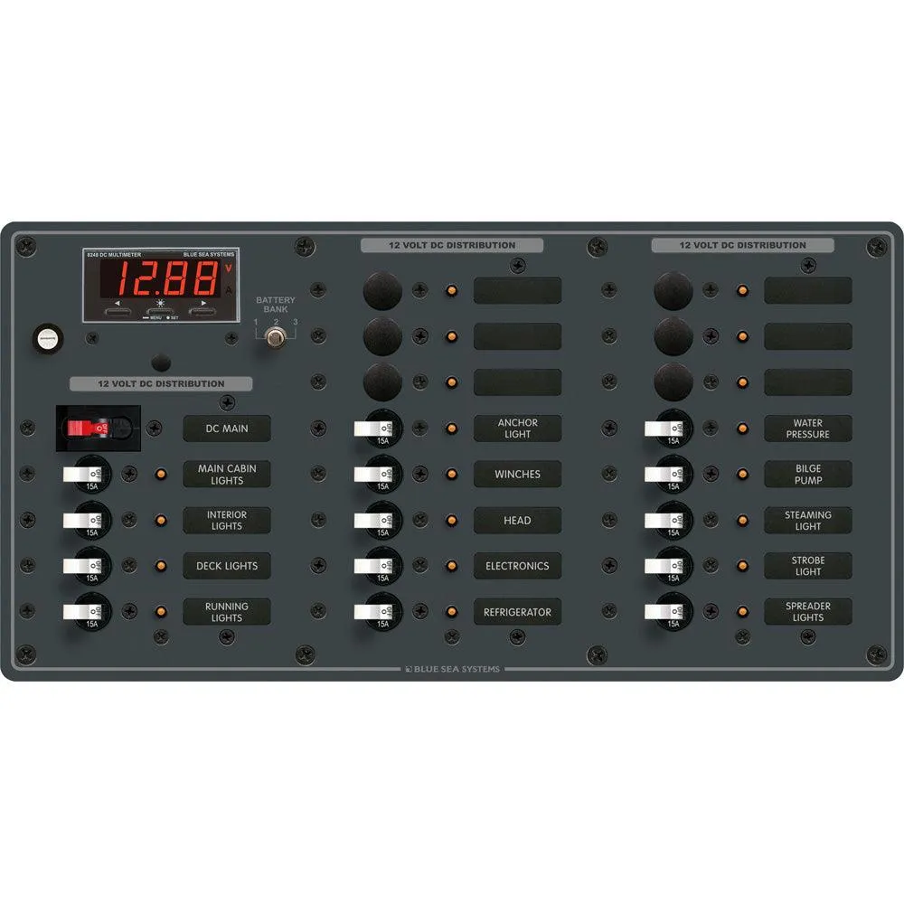 Blue Sea 8379 DC Main   20 Positions [8379]