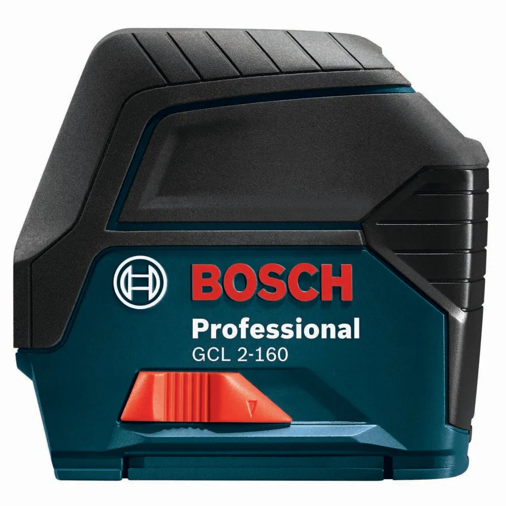 Bosch GCL 2-160 Self-Leveling Cross-Line Laser with Plumb Points