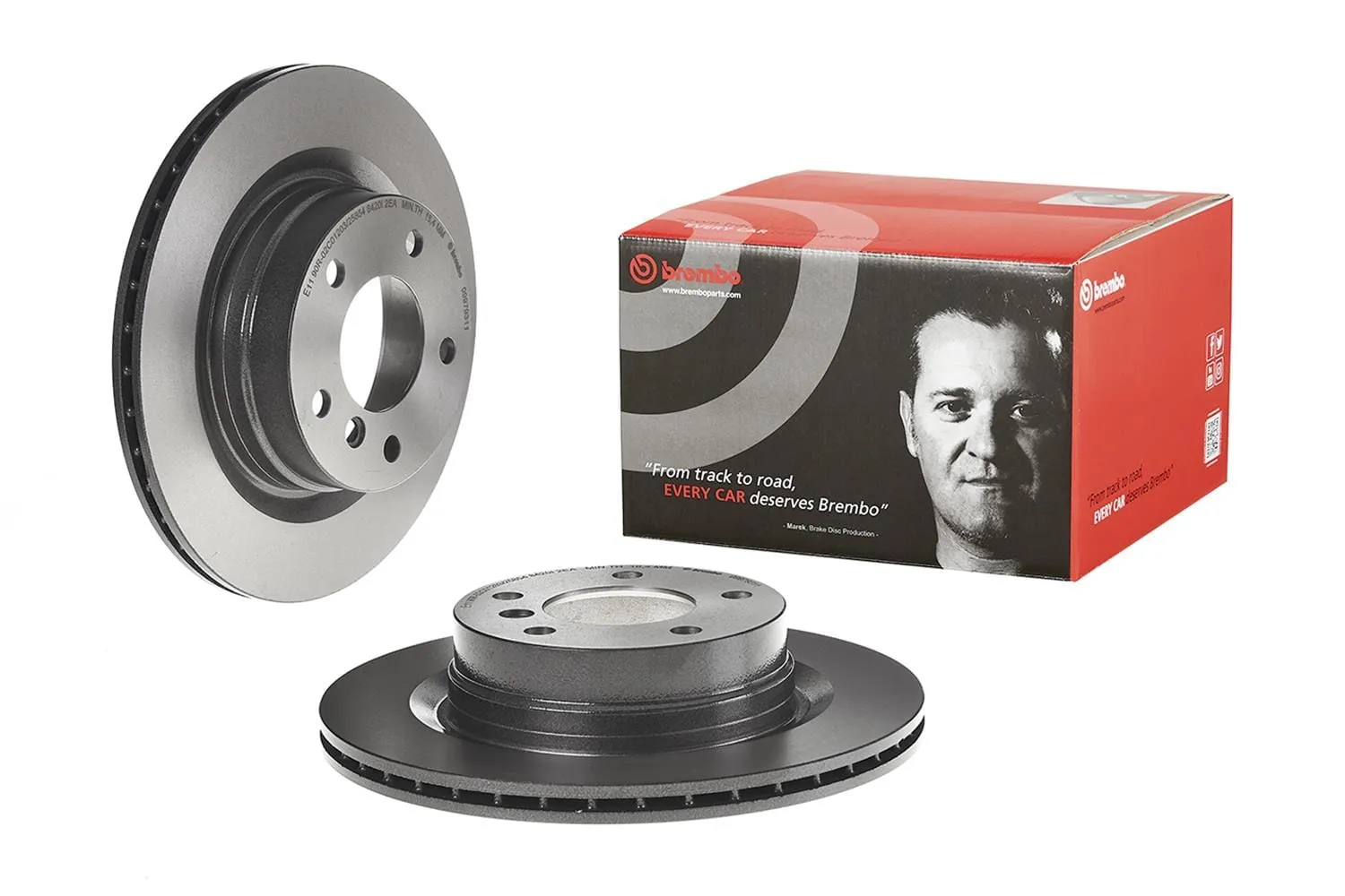 Brembo Disc Brake Pad and Rotor Kits KT04029