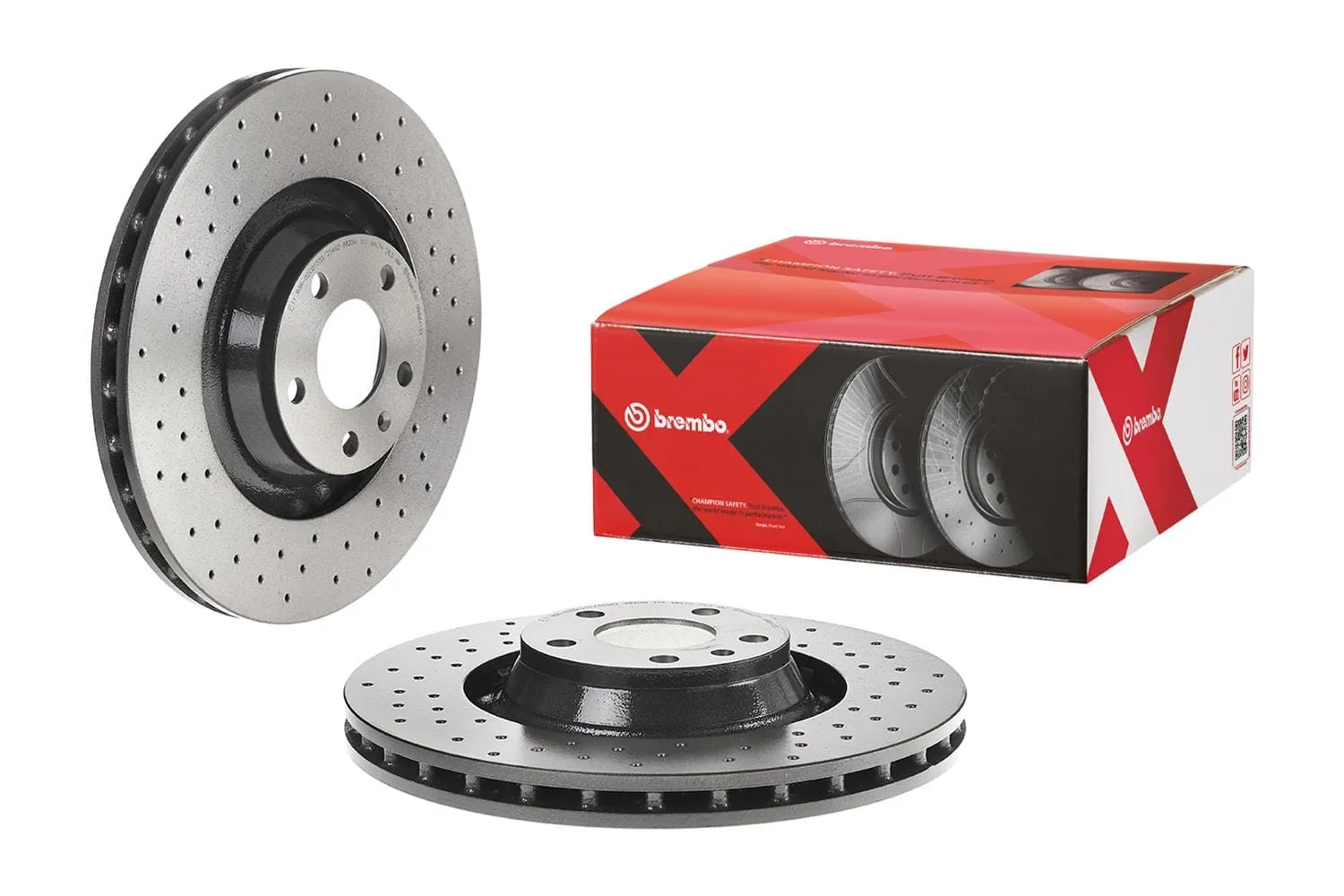 Brembo Disc Brake Pad and Rotor Kits KTX0127