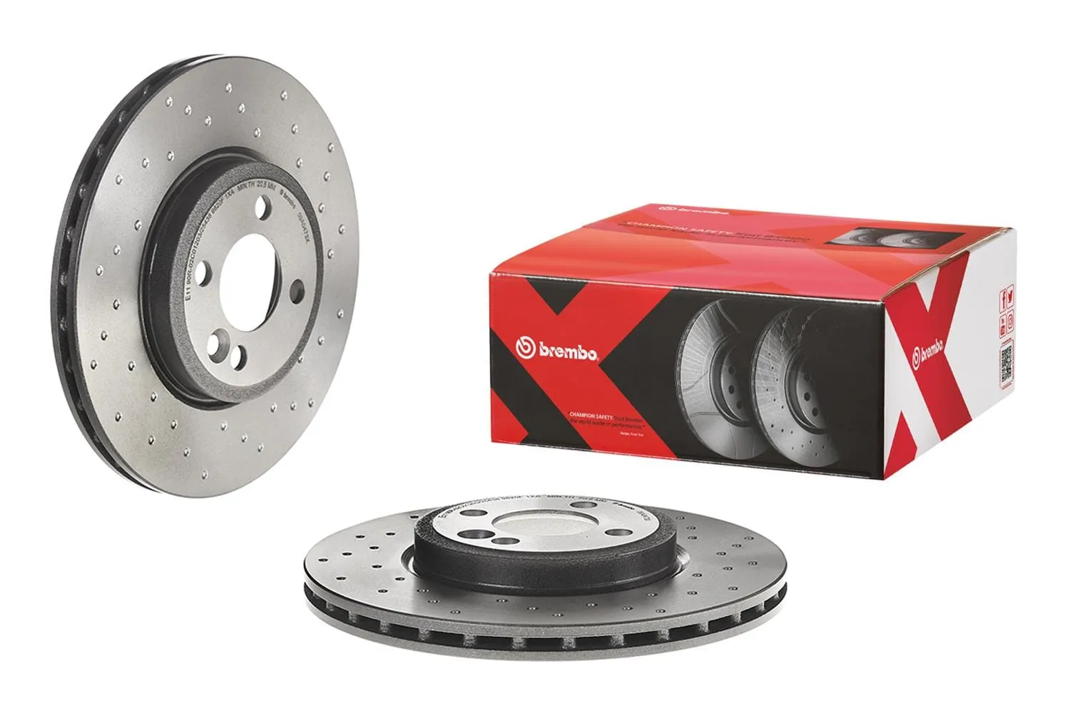 Brembo Disc Brake Pad and Rotor Kits KTX0173
