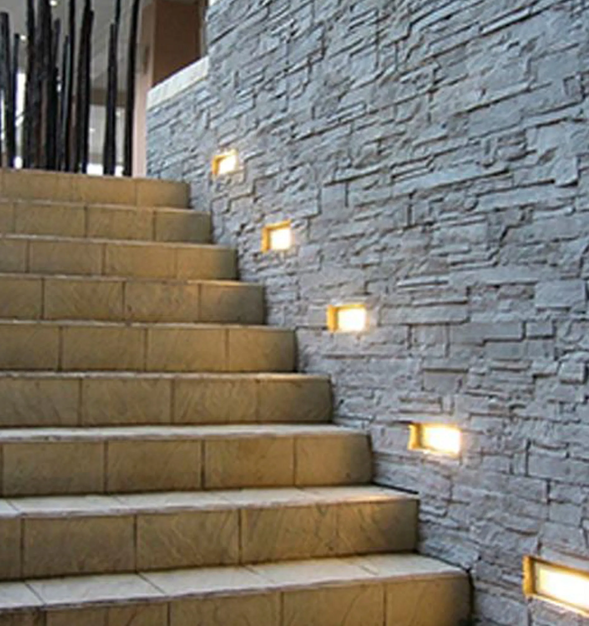 BRICKTRI: Exterior LED Tri-CCT Recessed Rectangular Frosted Diffuser Wall / Brick Lights IP65