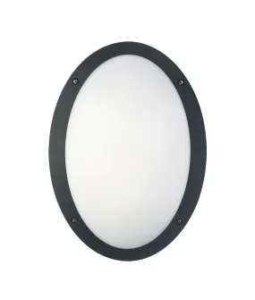 BULK: Oval LED Exterior Bulkhead Lights IP66 IK10