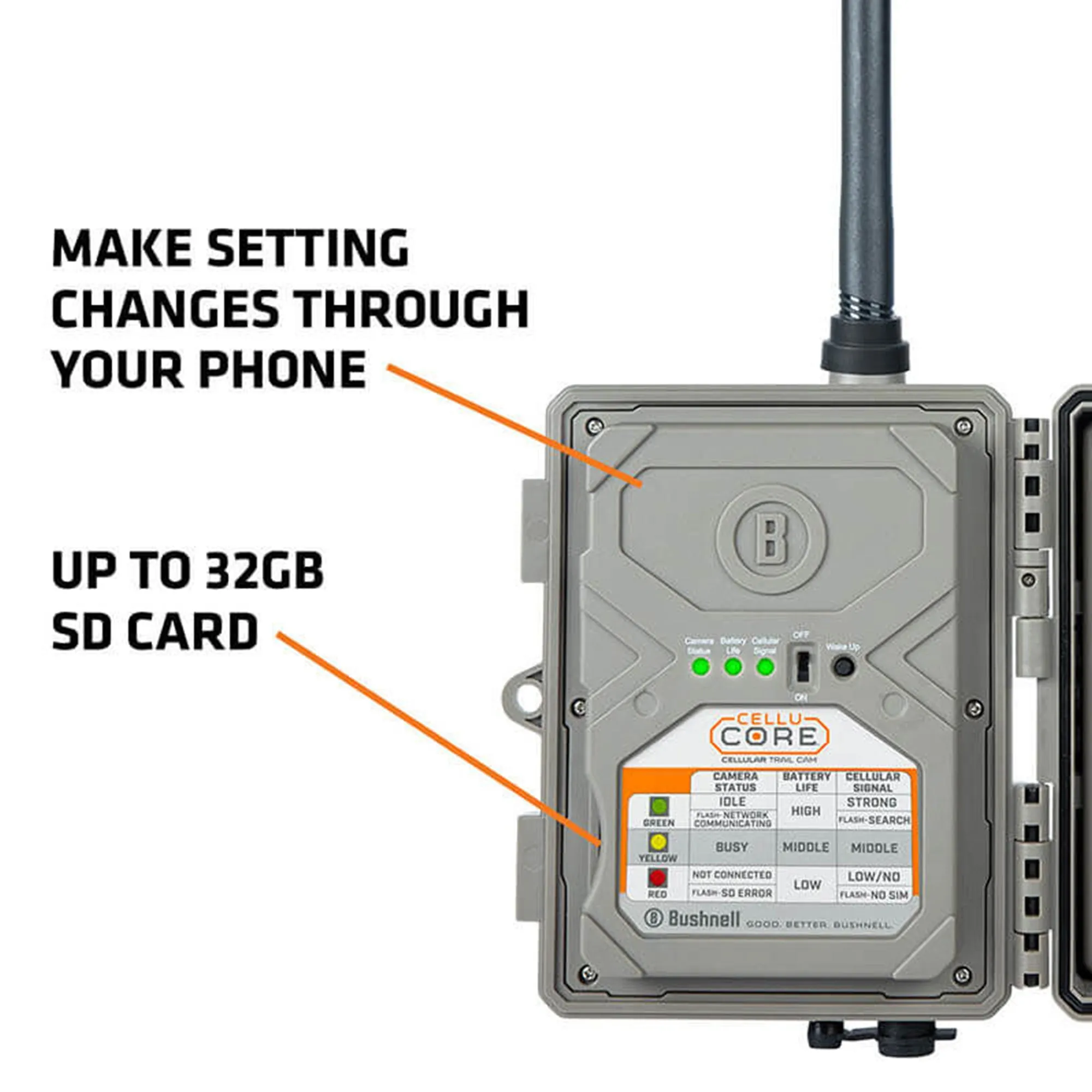 Bushnell CelluCORE™ Cellular Trail Camera