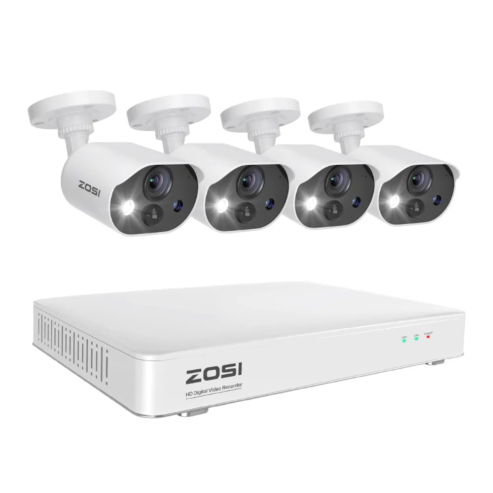 C303 1080P 8 Channel Security System with Audio   1TB Hard Drive