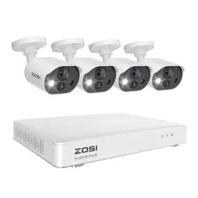 C303 1080P 8 Channel Security System with Audio   1TB Hard Drive