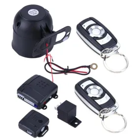 Car Vehicle Auto Burglar Alarm Protection Keyless Entry Security System With Remote Controllers Universal Car Alarm Systems Hot