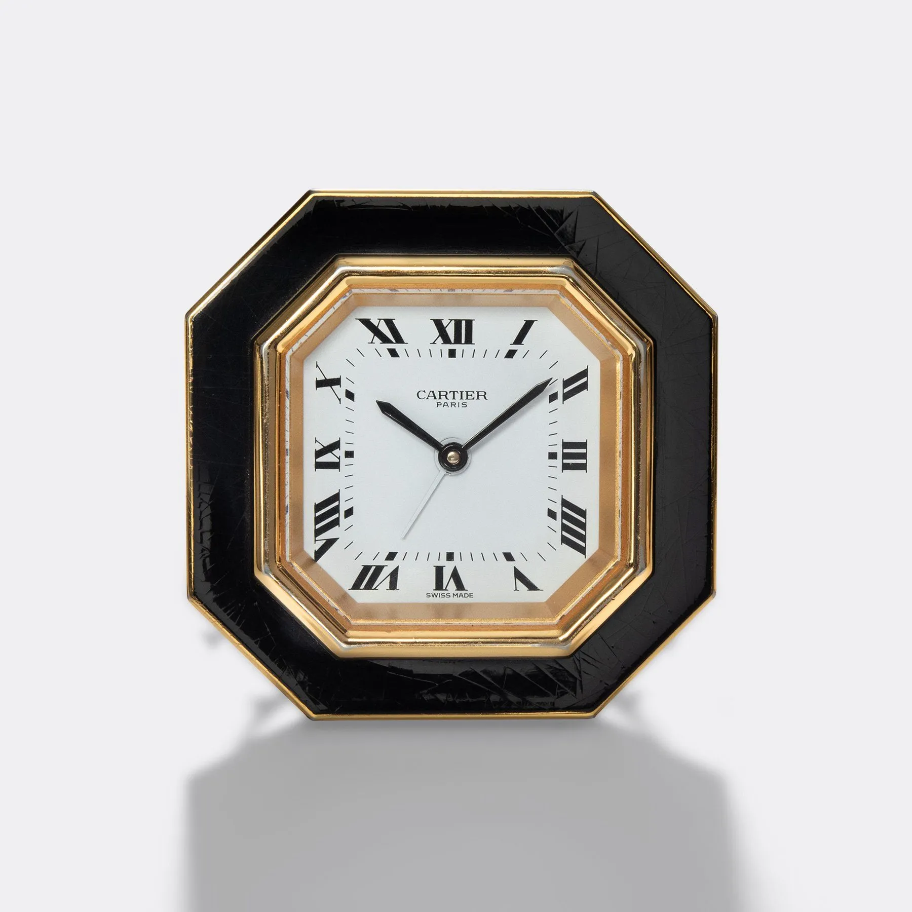 Cartier Octagonal Desk Clock